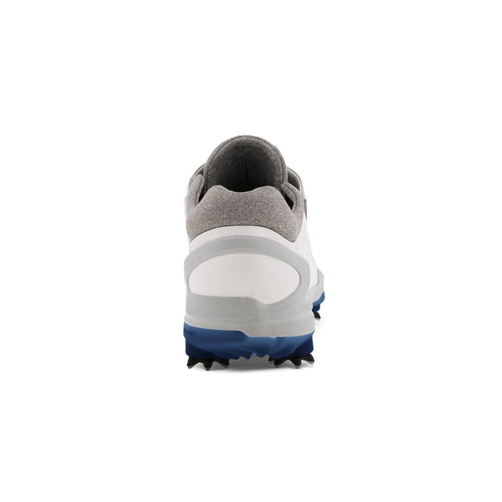 ECCO Mens Golf Shoes White - Biom G3 Cleated - INO-745309